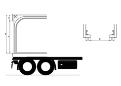 Rollo Ply V1561-1960 Breite bis 2510mm