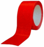 Reflexný pásik červený, plný na nádstavby