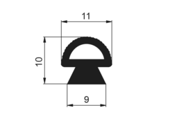 Seal K 20 /GU rubber roll 400m