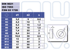 Washer A 6,4 A2 ISO 7093