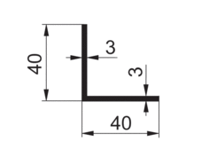 L 40x40x3mm (elox)